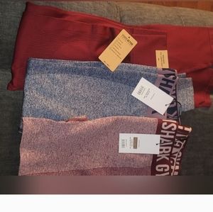 Gym shark& Victoria pink workout tights size large